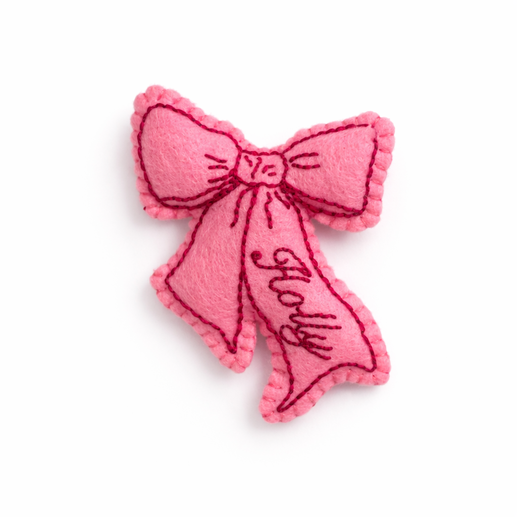 Felt Bow Magnet – Digital Sewing Pattern (PDF)