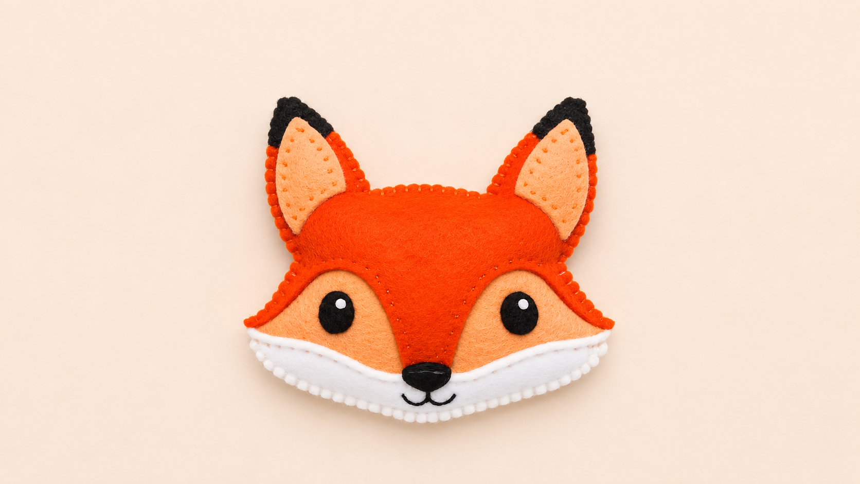 🦊 Felt Fox Pattern (PDF)