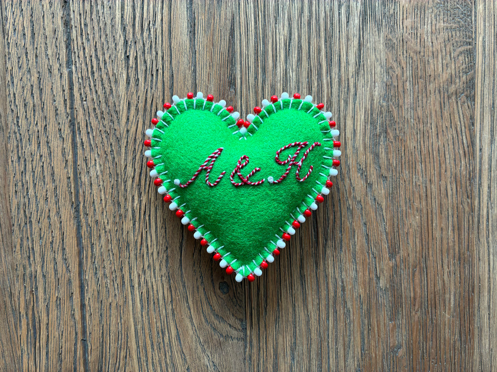 Felt Heart Magnet – Digital Sewing Pattern (PDF)