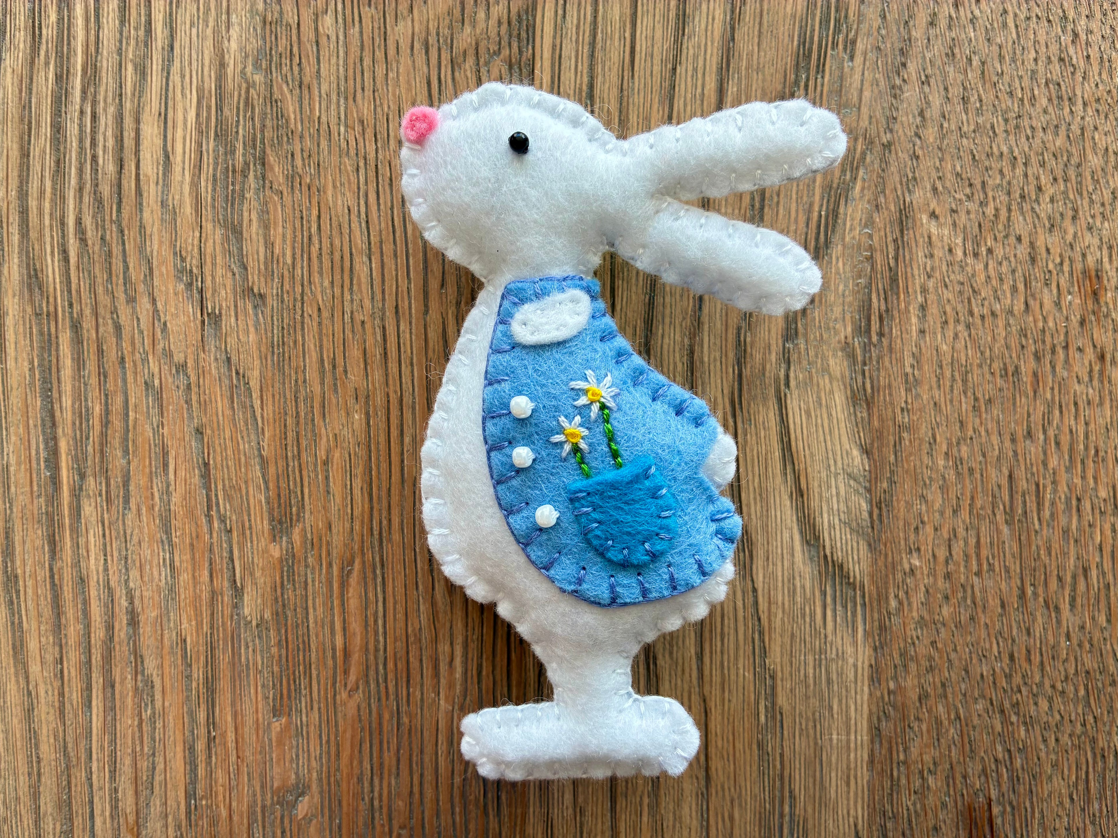 Bunny Ornament Pattern – Digital Sewing Pattern (PDF)