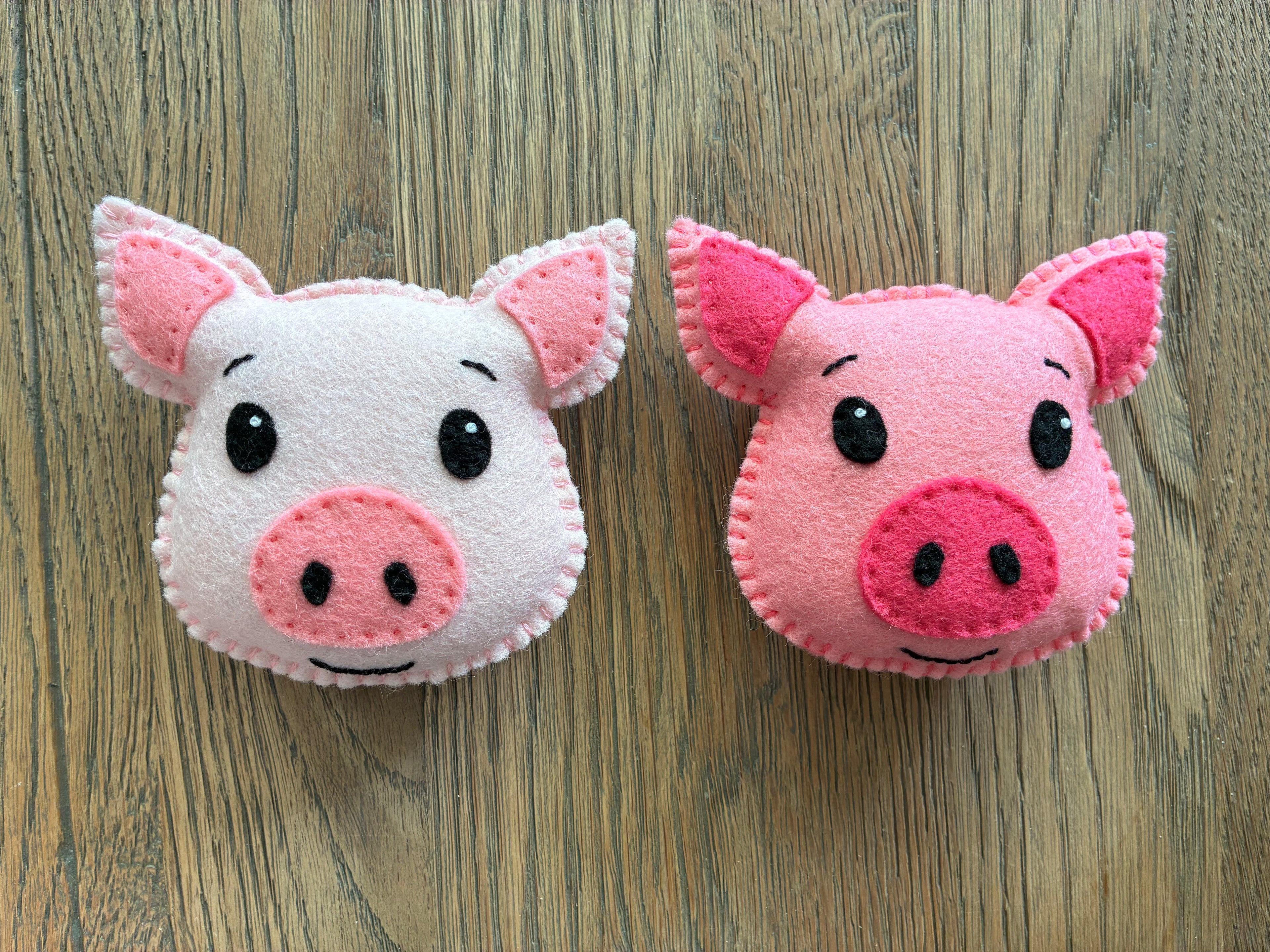 🐷 Felt Pig Pattern (PDF)