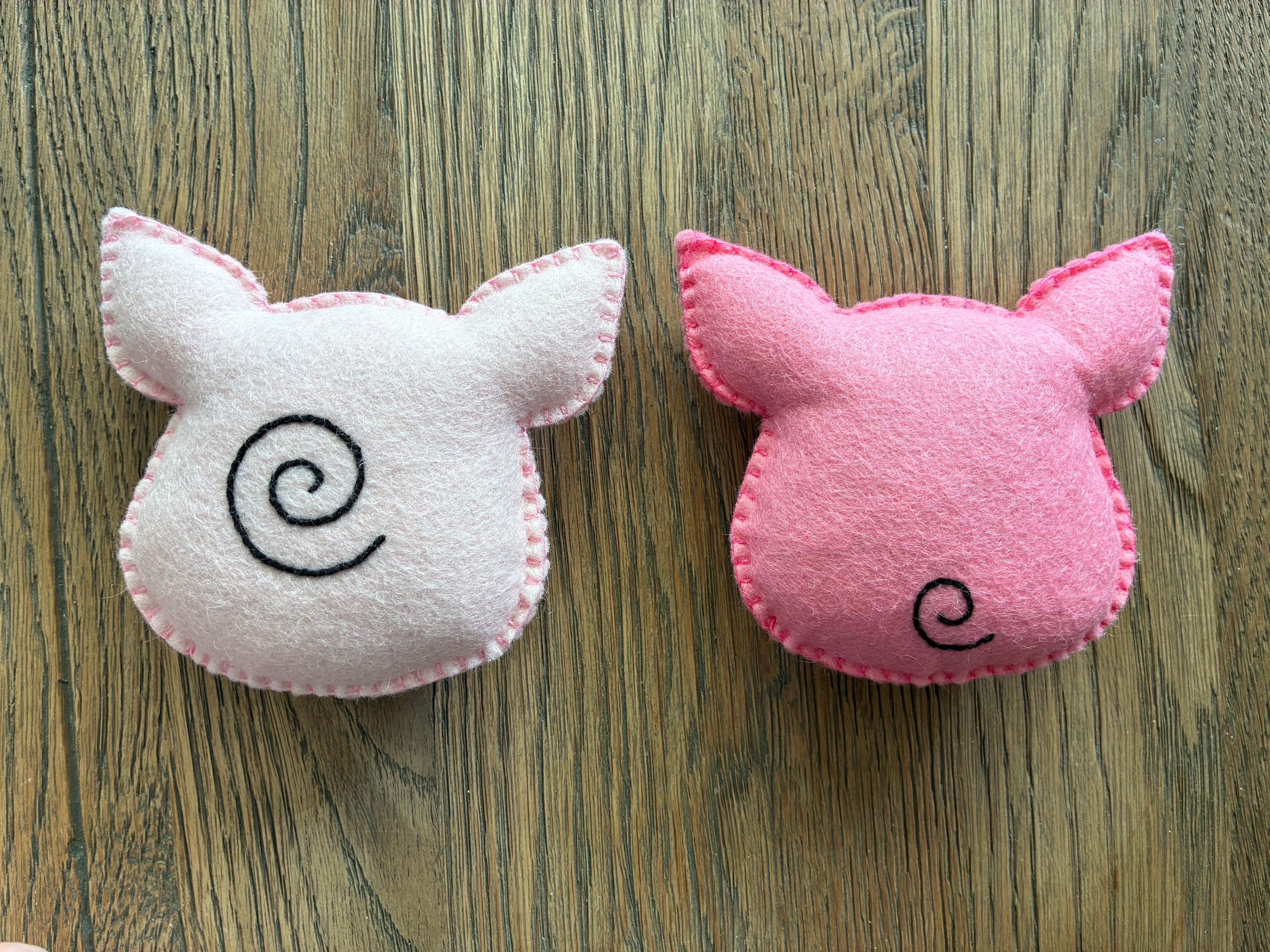🐷 Felt Pig Pattern (PDF)