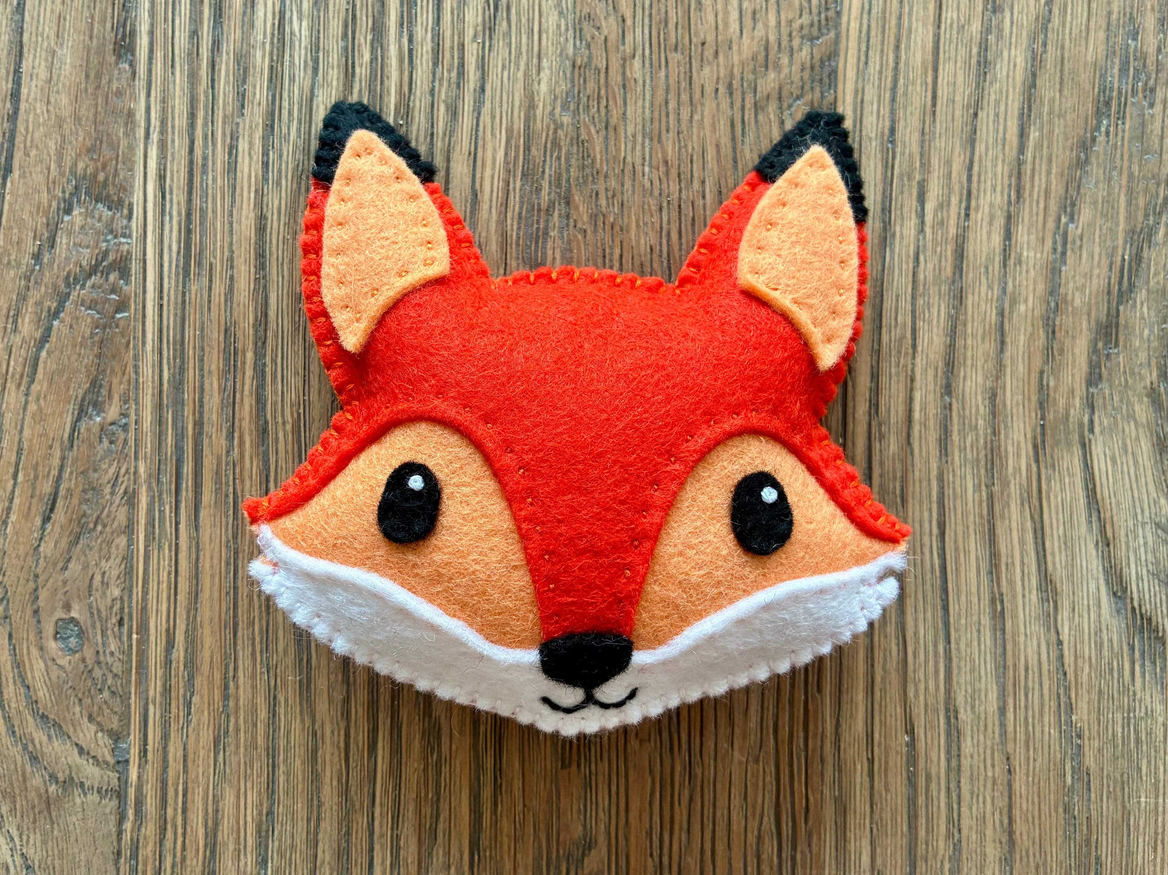 🦊 Felt Fox Pattern (PDF)