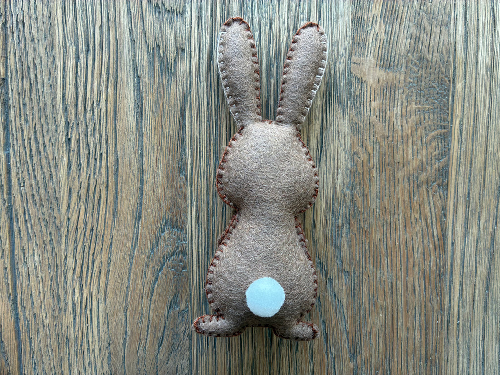 Felt Bunny Sewing Pattern – Digital PDF Pattern