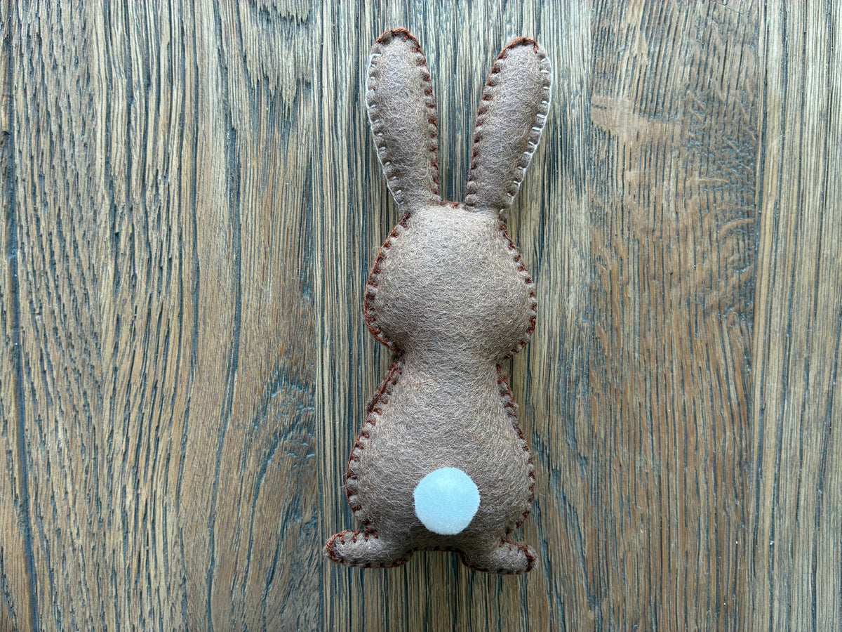 Felt Bunny Sewing Pattern – Digital PDF Pattern
