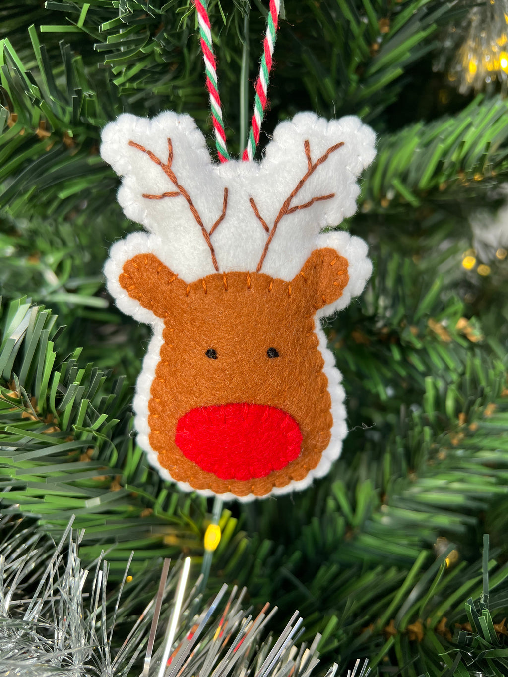 Reindeer Ornament - Digital Pattern